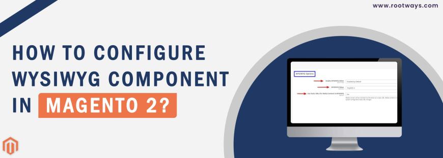 How to configure WYSIWYG Component in Magento 2?