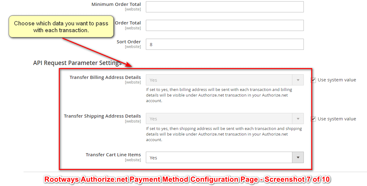 Magento 2 Authorize.net payment extension