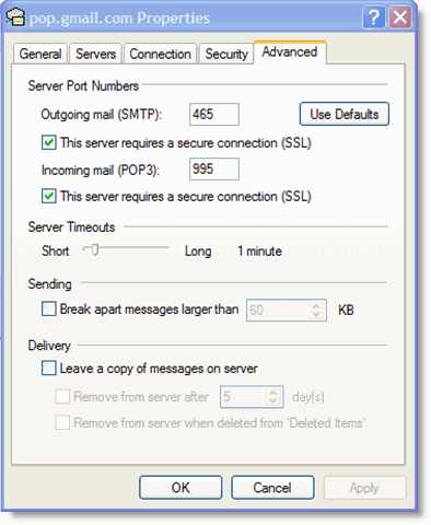 Setup Emails In Outlook Express